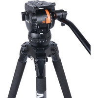 Miller CX8 Fluid Head with Toggle 2-Stage Alloy Tripod System