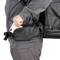 Summit Creative Tenzing 35L Large Zip Top Camera Backpack - Black