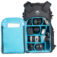 Summit Creative Tenzing 45L Extra Large Zip Top Camera Backpack - Black