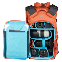 Summit Creative Tenzing 30L Medium Roll Top Camera Backpack - Orange