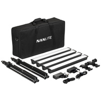 Nanlite 1822U Self Standing Chromakey Green Screen Kit with 4 LED Strip Lights