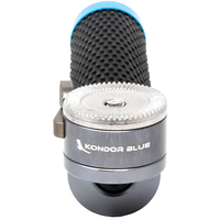 Kondor Blue Quick Release Rosette Hand Grip Set of 2 - Space Grey