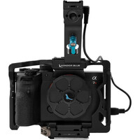 Kondor Blue Sony A7SIII Cage with Start-Stop Trigger Top Handle for A7 Series Cameras - Black