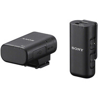 Sony ECM-W3S Wireless Microphone Kit with Charging Case (Single Mic)