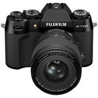 Fujifilm X-T50 Mirrorless Camera with XF 16-50mm Lens - Black
