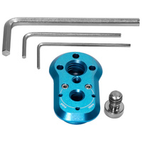 Kondor Blue Mini Lock Quick Release Plates for Professional Camera Workflows (Kondor Blue)