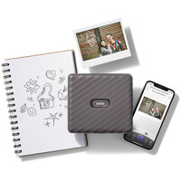 Fujifilm Instax Link Wide Printer - Mocha Grey