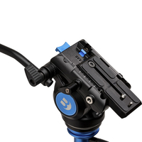 Benro S4Pro Fluid Video Head with QR4PRO Plate