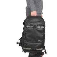 Summit Creative Tenzing 40L Large Roll Top Camera Backpack - Black
