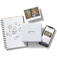 Fujifilm Instax Link WIDE Printer Ash White