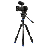 Benro A2883F (S4Pro Head) Aero4, Aluminium, Travel Video Tripod Kit