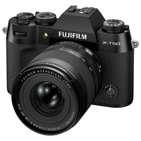 Fujifilm X-T50 Mirrorless Camera with XF 16-50mm Lens - Black