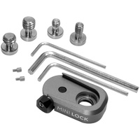 Kondor Blue Mini Lock Quick Release Plates for Professional Camera Workflows (Kondor Blue)
