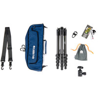 3 Legged Thing Legends Bucky Tripod with AirHed VU - Darkness Black