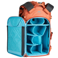 Summit Creative Tenzing 30L Medium Roll Top Camera Backpack - Orange