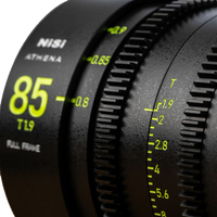 NiSi ATHENA Prime Full Frame Cinema Lens Kit with 5 Lenses and Case