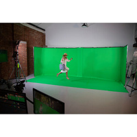 Manfrotto LL LB7781 Chroma-Key Vinyl Background - Green, 9 x 19.7'