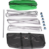 Manfrotto MLBG4301KG FX Portable Background Kit - Chroma-Key Green, 13.1 x 9.5'