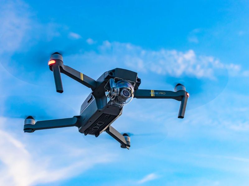 Drone for aerial adventure photography