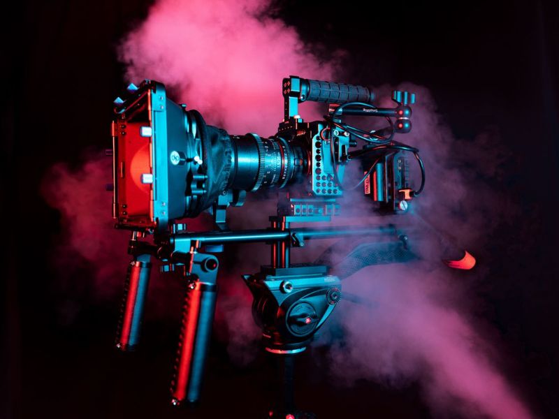 Cine camera for professional filmmaking