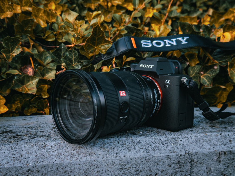 Professional camera for portrait photography