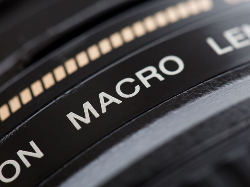 Macro lens for product photography