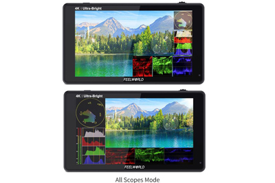 FeelWorld LUT6S 6inch 4K HDMI/3G-SDI Touchscreen Monitor  - Image4