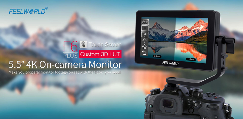 FeelWorld F6 Plus 5.5inch 4K HDMI Monitor - Image1