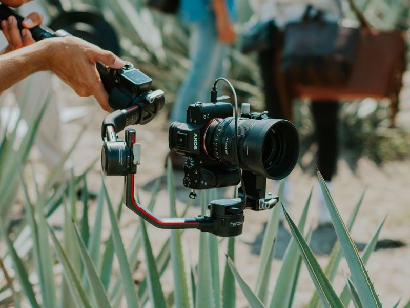 Gimbal for smooth vlogging footage