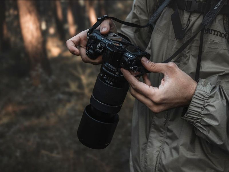 Mirrorless camera for wildlife photography