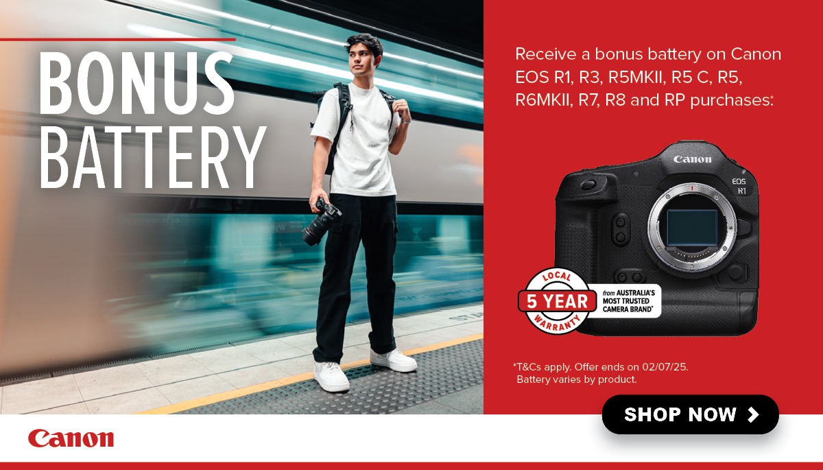 Canon Bonus Battery - June
