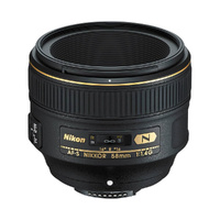 Nikon AF-S 58mm f/1.4 G Lens (FX)