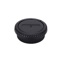 Glanz Rear Lens Cap and Body Cap Set for Canon EOS