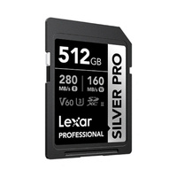 Lexar Pro 512GB SDXC Memory Card V60 UHS-II 280MB/s