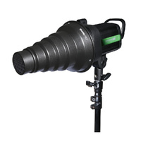 Phottix Indra500 Snoot with Bowens Mount with Pro Gels