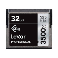 Lexar Professional 32GB 3500x CFast 2.0 Memory Card