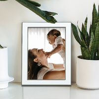 Profile Metal Eternal White 8x10" Photo Frame