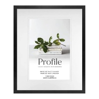 Profile Deluxe Black 16x20" Frame - 10x15" Opening