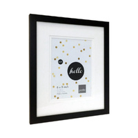 Profile Deluxe Black 16x22 Matte Photo Frame 12x18