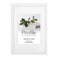 Profile Deluxe White 8x12" Frame - 6x8" Opening