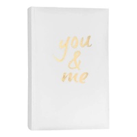 Profile White You & Me 300 4x6 Photos Slip In Photo Album
