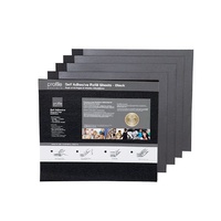 Profile Self Adhesive Refill 335x325 Black - 10 Pages (5 Sheets)
