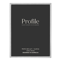 Profile Habitat Silver Photo Frame - 6x8"