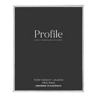 Profile Habitat Silver Photo Frame - 8x10"