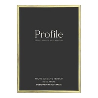 Profile Habitat Brass Photo Frame - 5x7"