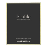Profile Habitat Brass Photo Frame - 8x10"