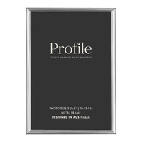 Profile Habitat Silver Photo Frame - 3.5x5"