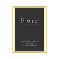 Profile Habitat Black Metal Photo Frame 2.5x3.5 Inch