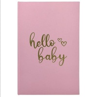 Profile Hello Baby Pink 300 4x6 Photos Slip In Photo Album