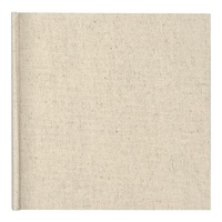 Profile Plush Linen Cream Slip-in Photo Album - 200 Photos